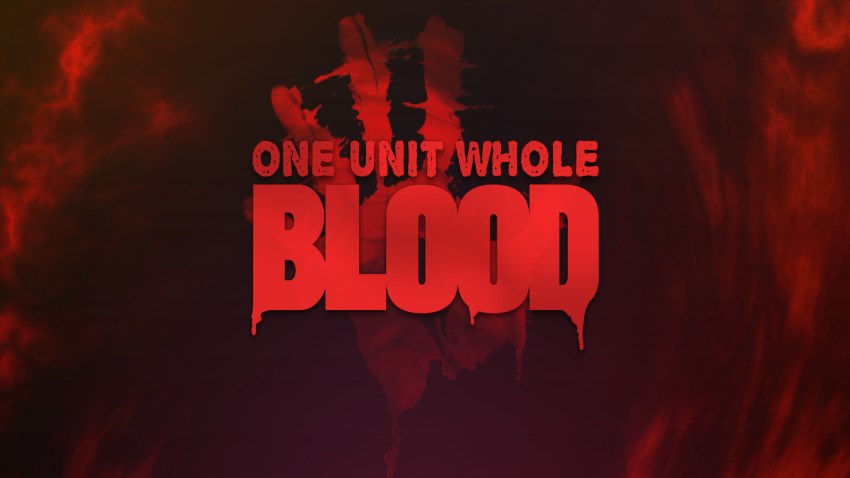 Blood: One Unit Whole Blood cover Blood: One Unit Whole Blood cover