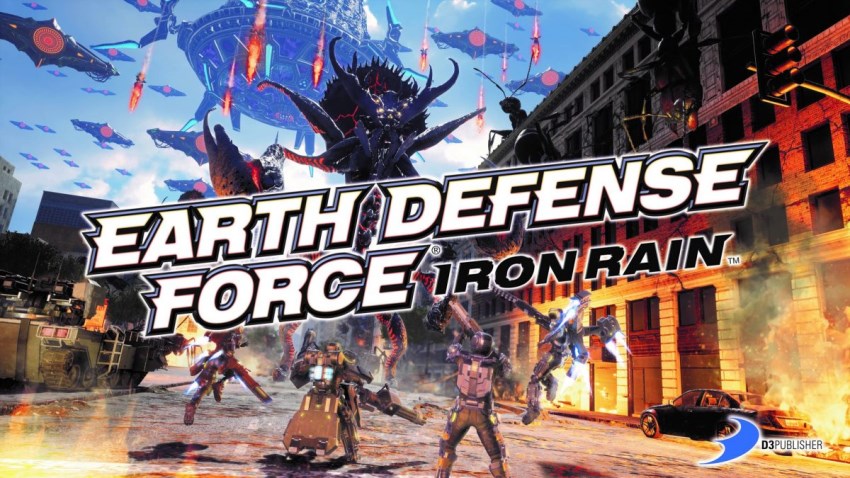 EARTH DEFENSE FORCE: IRON RAIN cover EARTH DEFENSE FORCE: IRON RAIN cover