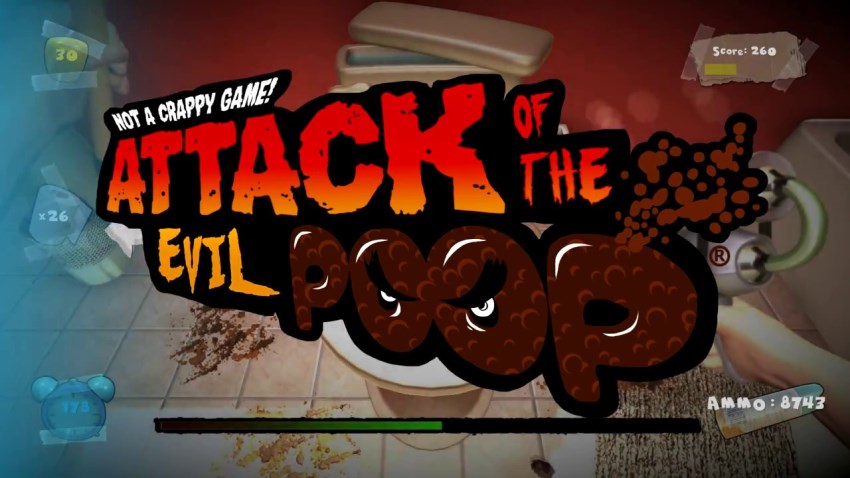 ATTACK OF THE EVIL POOP cover ATTACK OF THE EVIL POOP cover