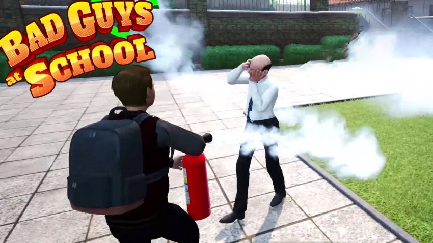Bad Guys at School cover Bad Guys at School cover