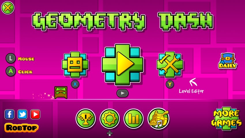 Geometry Dash cover Geometry Dash cover