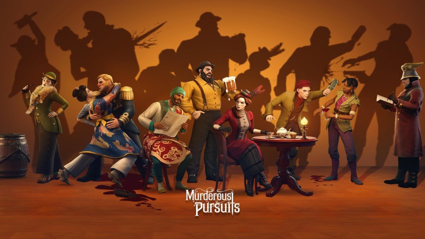 Murderous Pursuits cover Murderous Pursuits cover