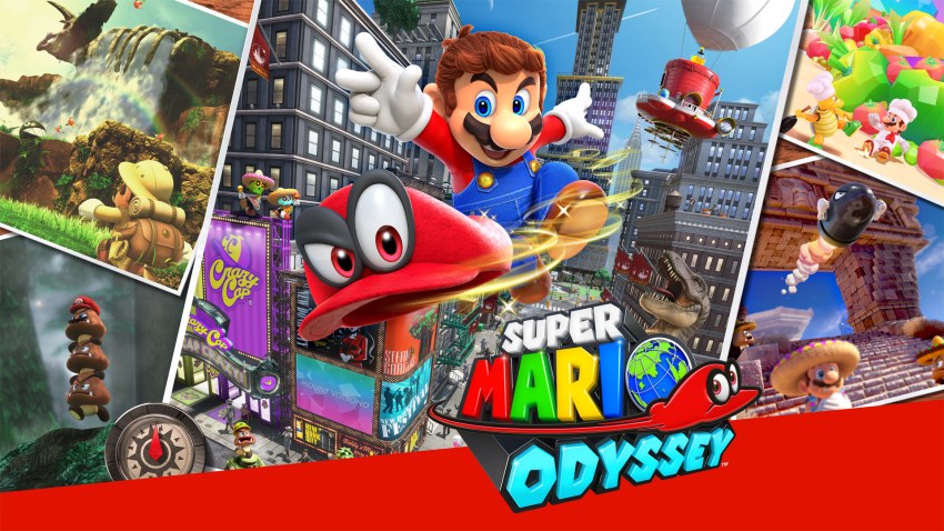 Super Mario Odyssey cover Super Mario Odyssey cover