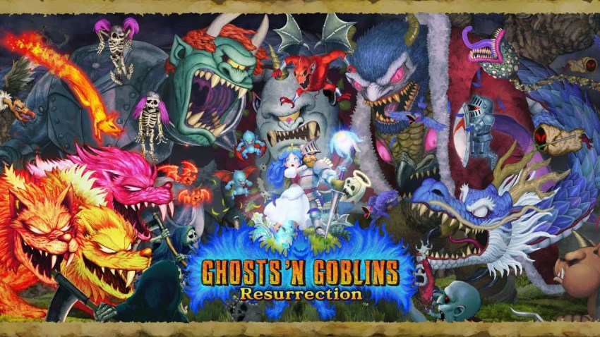 Ghosts 'n Goblins Resurrection cover Ghosts 'n Goblins Resurrection cover