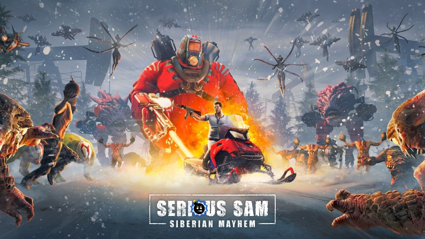 Serious Sam: Siberian Mayhem cover Serious Sam: Siberian Mayhem cover