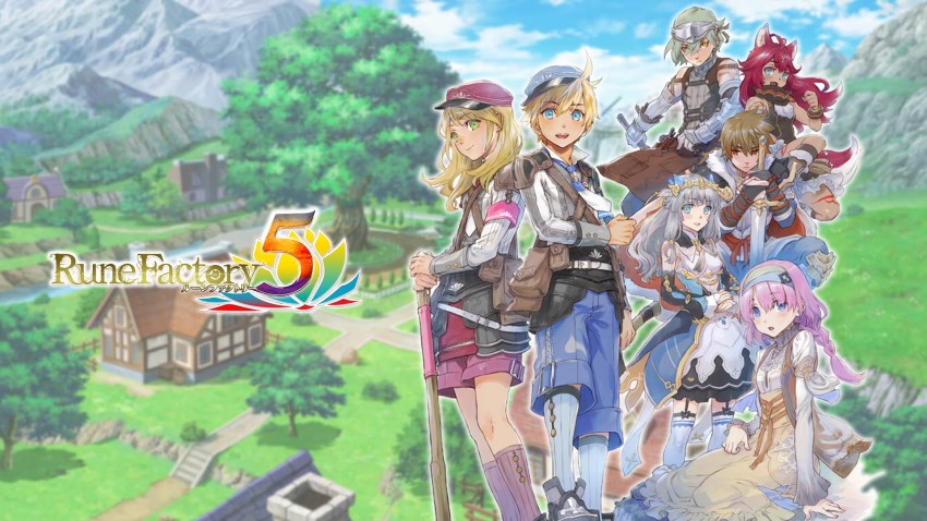 Rune Factory 5 cover Rune Factory 5 cover