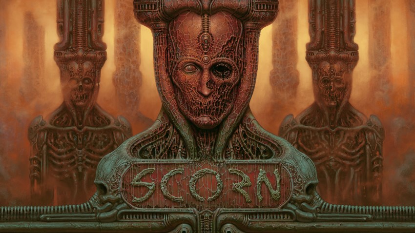 Scorn cover Scorn cover