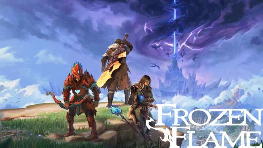Frozen Flame cover Frozen Flame cover