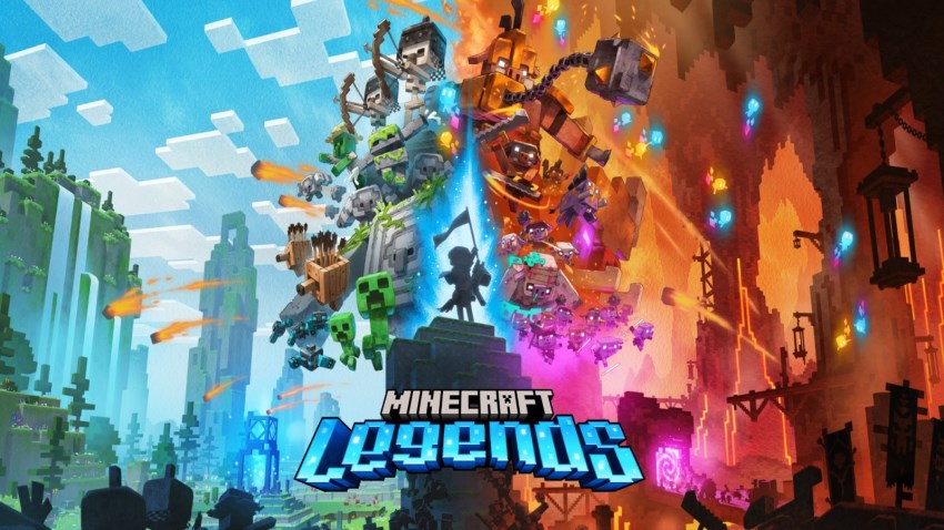 Minecraft Legends cover Minecraft Legends cover