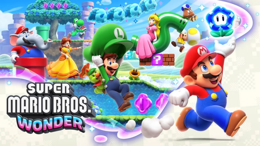 Super Mario Bros. Wonder cover Super Mario Bros. Wonder cover
