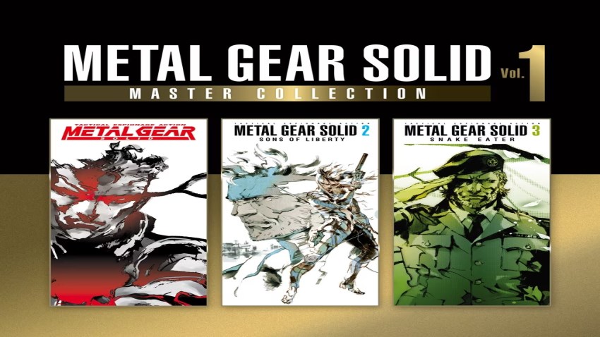 METAL GEAR SOLID: MASTER COLLECTION Vol.1 cover METAL GEAR SOLID: MASTER COLLECTION Vol.1 cover