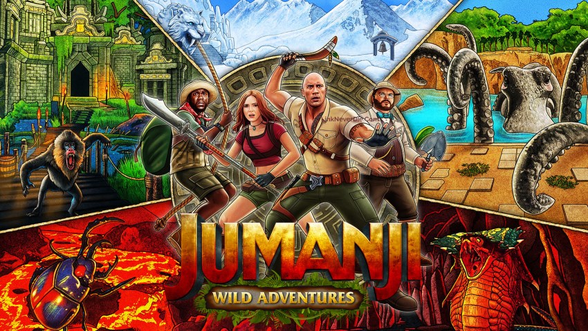 Jumanji: Wild Adventures cover Jumanji: Wild Adventures cover