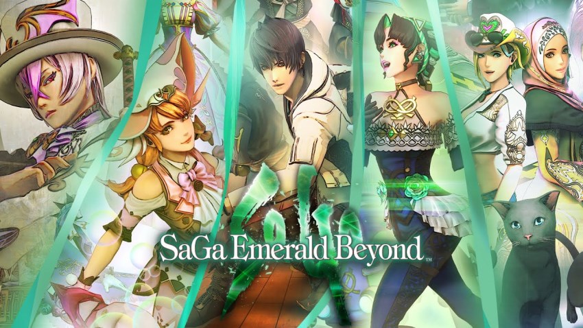 SaGa Emerald Beyond cover SaGa Emerald Beyond cover
