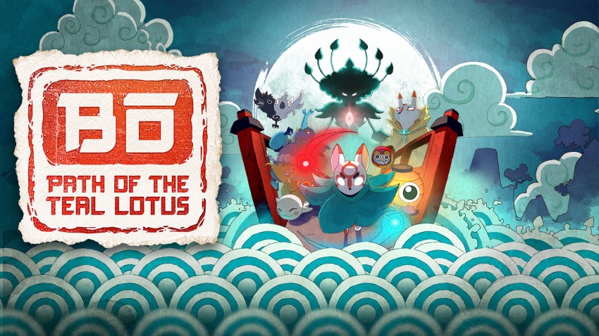 Bō: Path of the Teal Lotus cover Bō: Path of the Teal Lotus cover