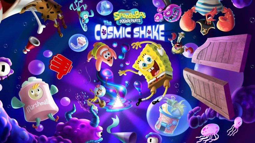 SpongeBob SquarePants: The Cosmic Shake cover SpongeBob SquarePants: The Cosmic Shake cover